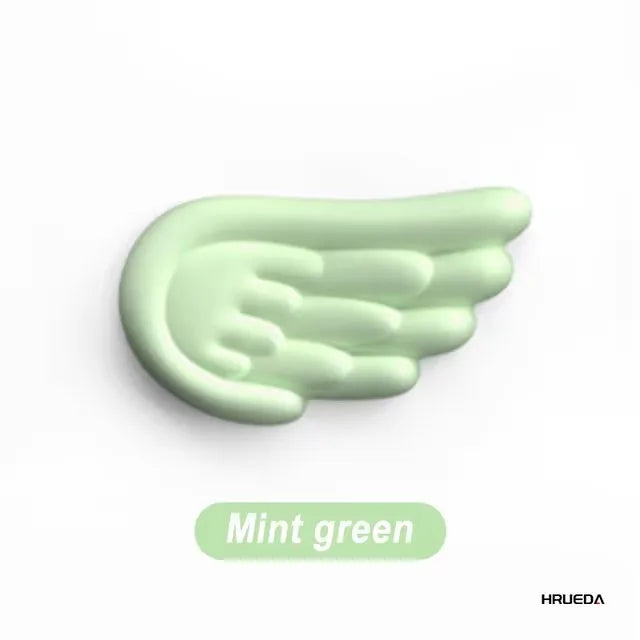 Angel Wing Memory Foam Keyboard &amp; Mouse Wrist Rest Set