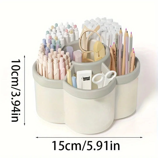 360° Rotating Desktop Pen Holder Organizer
