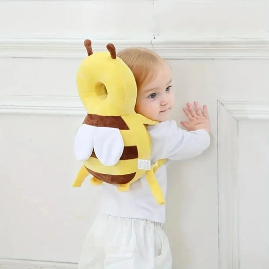 Baby Bee Head Protector Backpack Pillow for Toddlers