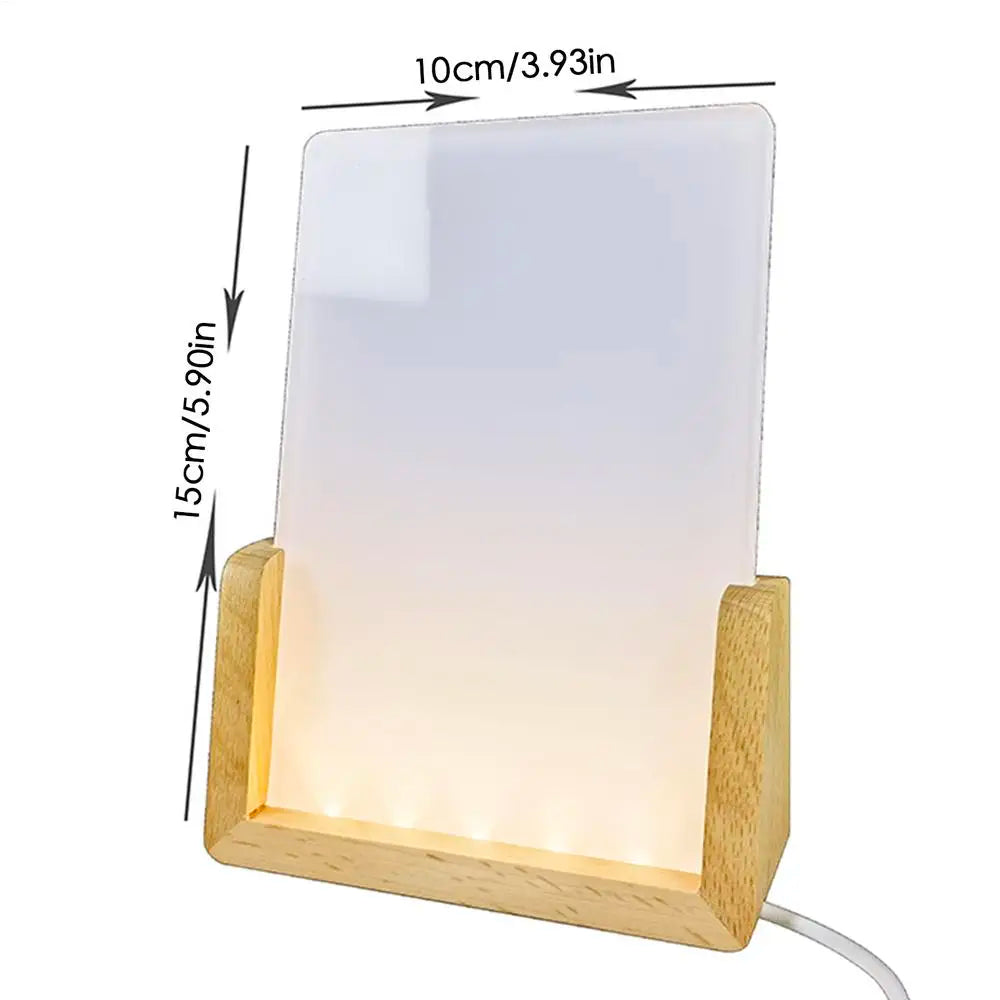 Personalized Sublimation LED Acrylic Night Light