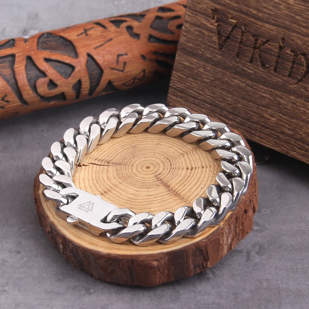 Men’s Stainless Steel Cuban Link Bracelet