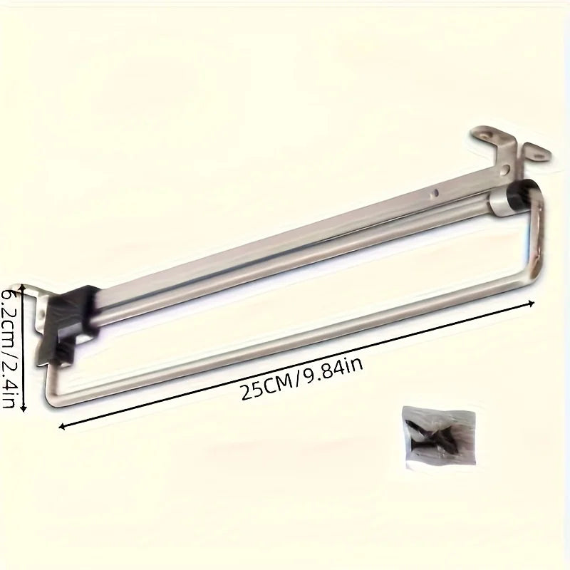 Pull-Out Adjustable Clothes Storage Rod for Wardrobes