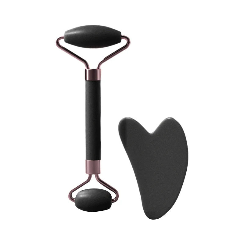 Facial Massage Roller &amp; Scraping Board Set