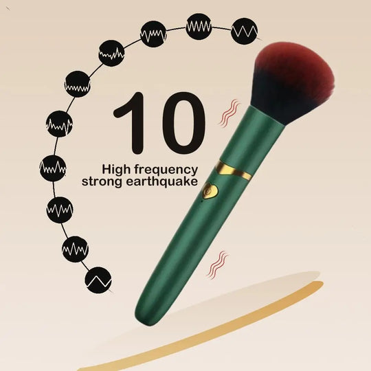 Electric Vibrating Makeup Brush USB Rechargeable