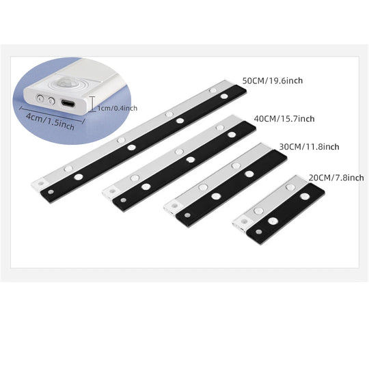 USB Rechargeable Motion Sensor LED Cabinet Light