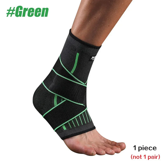 Adjustable Compression Ankle Brace Support Sleeve