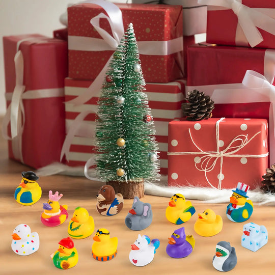 120-Pack Mini Rubber Duck Bath &amp; Party Toys