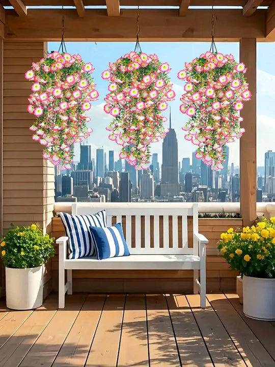 Artificial Hanging Flower Vine for Indoor Decor