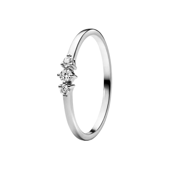 925 Sterling Silver Zircon Fashion Ring