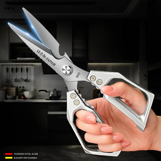 Multi-Function Stainless Steel Kitchen Scissors