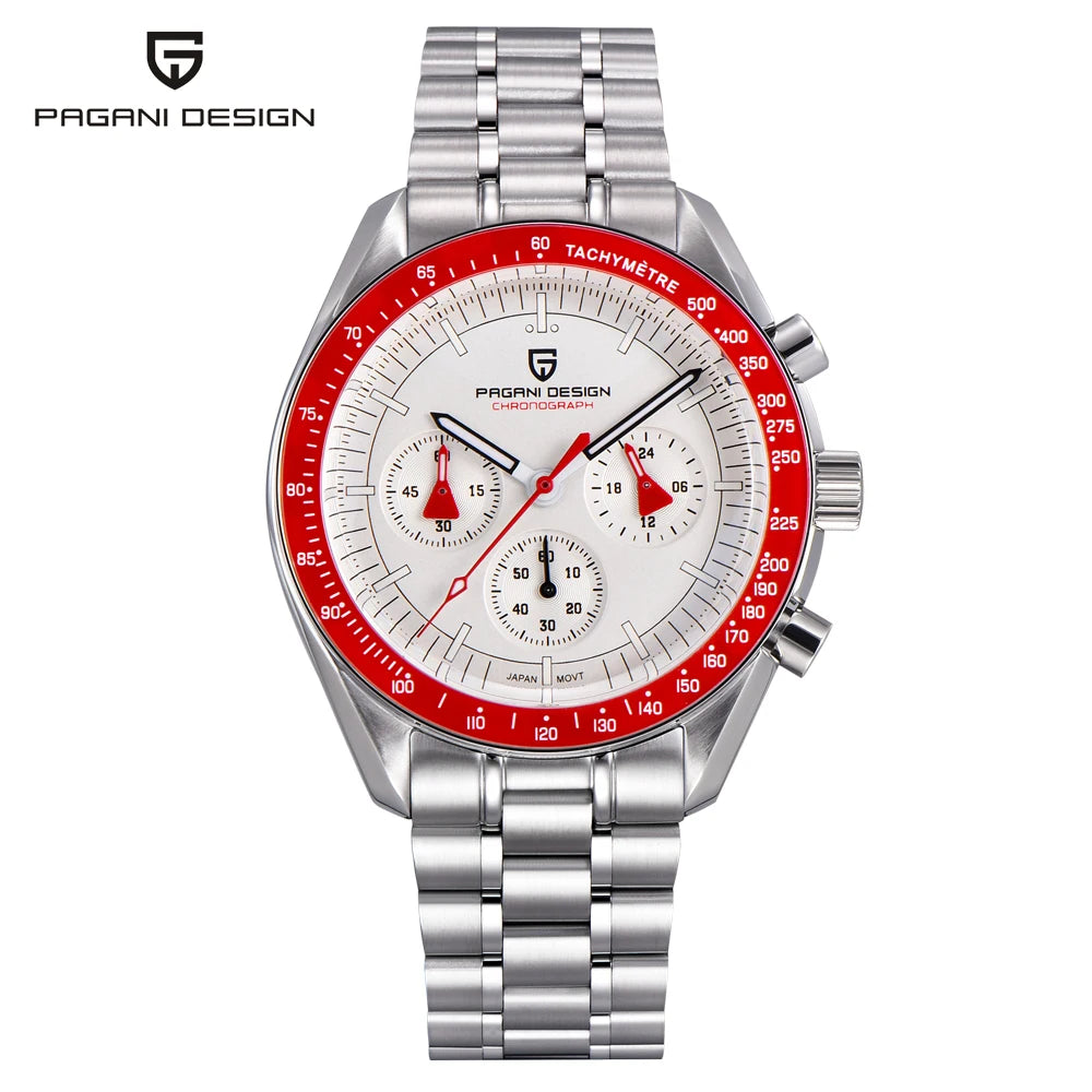 PAGANI DESIGN PD-1701 VK63 Quartz Chronograph Watch