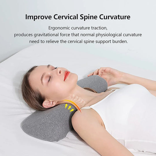 Memory Foam Cervical Neck Support Pillow