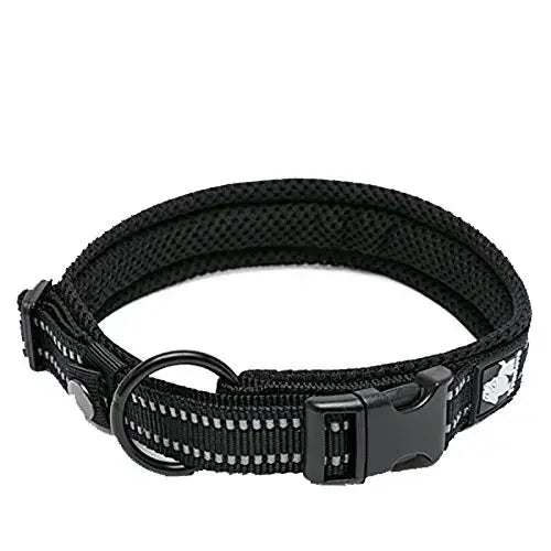 Truelove Padded Reflective Adjustable Dog Collar