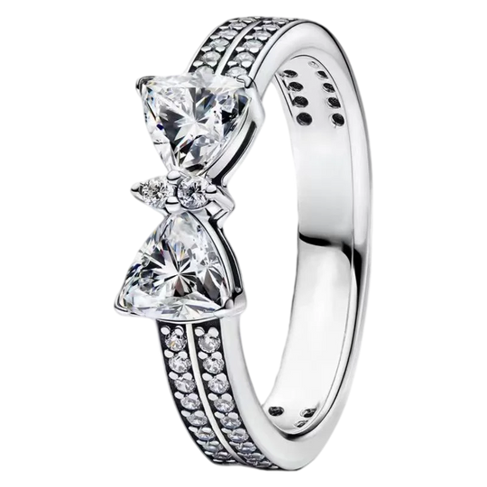 925 Sterling Silver Zircon Fashion Ring
