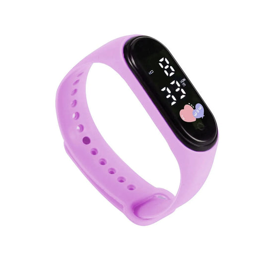 Kids Digital Silicone Sports Watch Bracelet