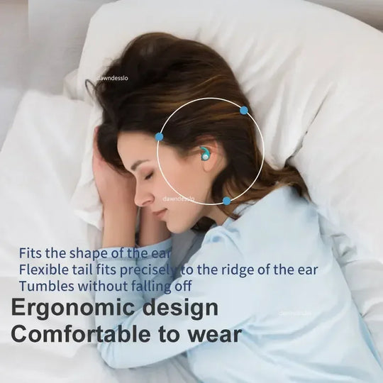 Silicone Noise Filtering Earplugs for Sleep &amp; Swimming