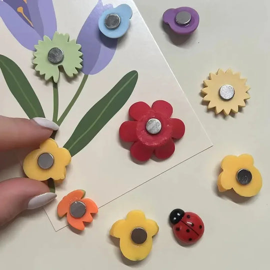 10-Piece Decorative Fridge Magnet Set
