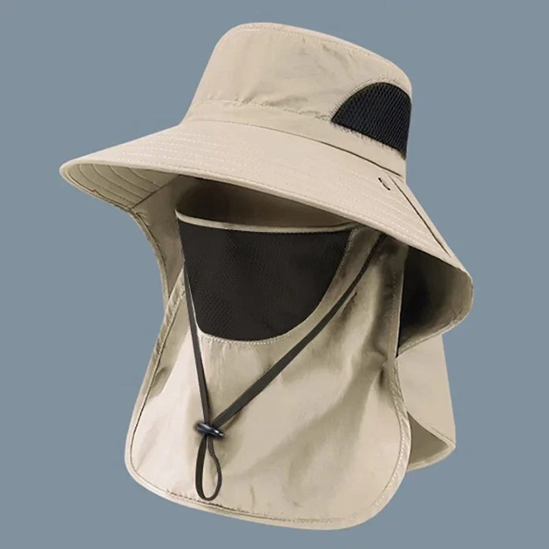 UV Protection Sun Hat with Removable Face &amp; Neck Flap