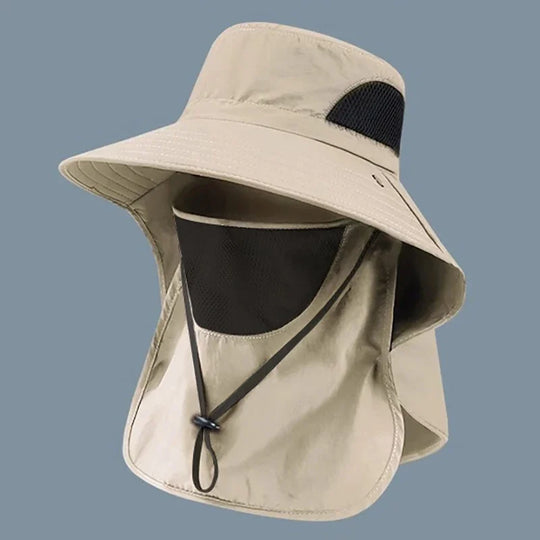 UV Protection Sun Hat with Removable Face &amp; Neck Flap