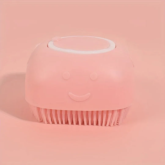 Silicone Pet Grooming Bath Brush for Deshedding