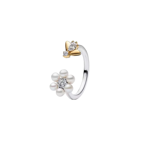 925 Sterling Silver Zircon Fashion Ring