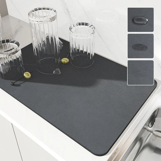 Super Absorbent Diatom Kitchen Drying Mat