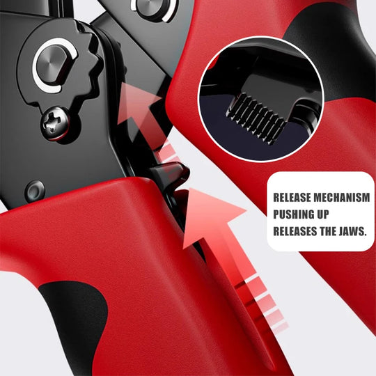 SN-58B Ratcheting Crimping Tool for Open Barrel Terminals