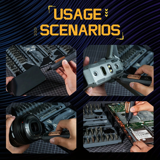 180-in-1 Magnetic Precision Screwdriver Repair Set
