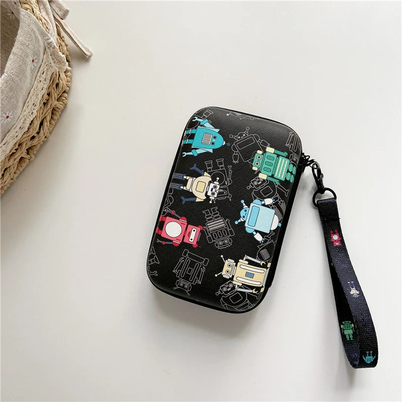 Portable Game Console Carrying Case with Wrist Lanyard