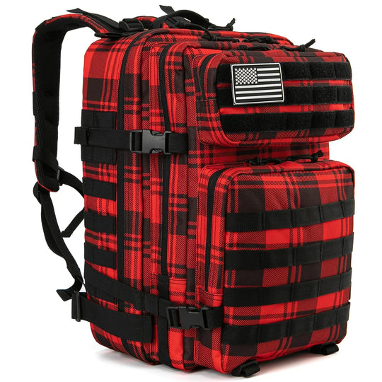 45L Tactical Backpack with Multi-Compartment Storage