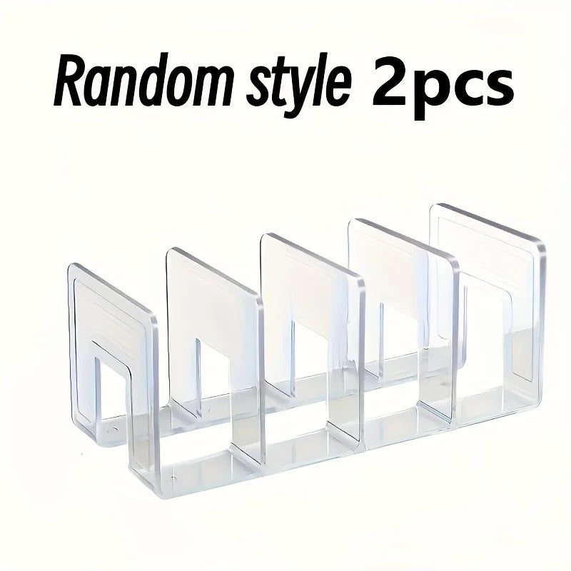 2-Pack Clear Acrylic Handbag Organizer for Closet Storage