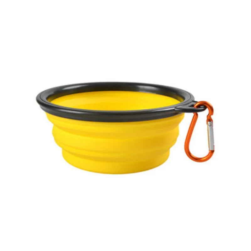 Collapsible Portable TPR Pet Travel Bowl