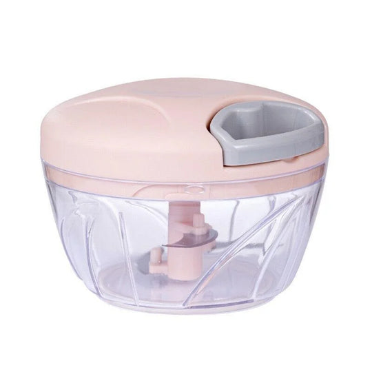 Pull String Food Chopper Vegetable Cutter
