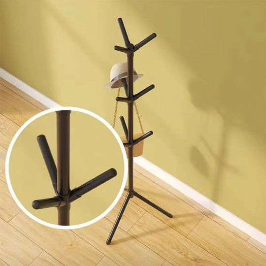 Modern Freestanding Coat Rack with 9 Hooks