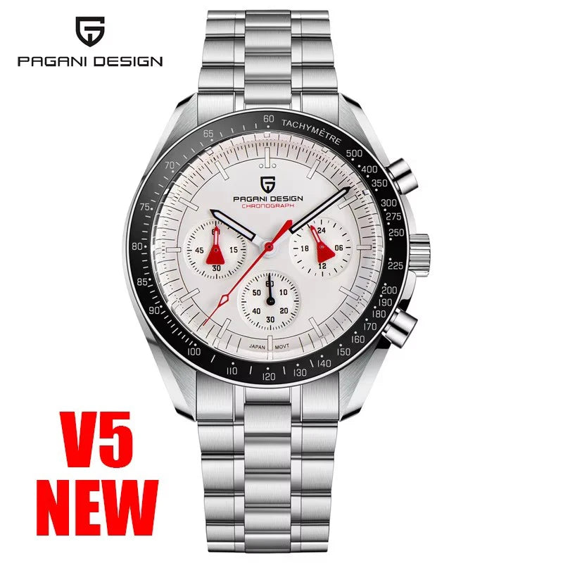 PAGANI DESIGN PD-1701 VK63 Quartz Chronograph Watch