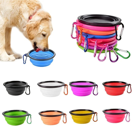 Collapsible Portable TPR Pet Travel Bowl