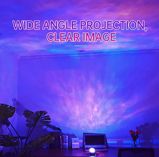 LED Galaxy Star Projector Night Light with Remote