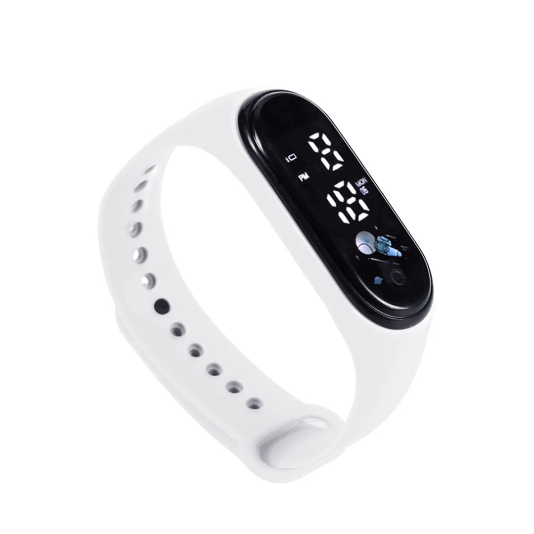 Kids Digital Silicone Sports Watch Bracelet