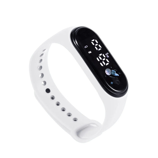 Kids Digital Silicone Sports Watch Bracelet
