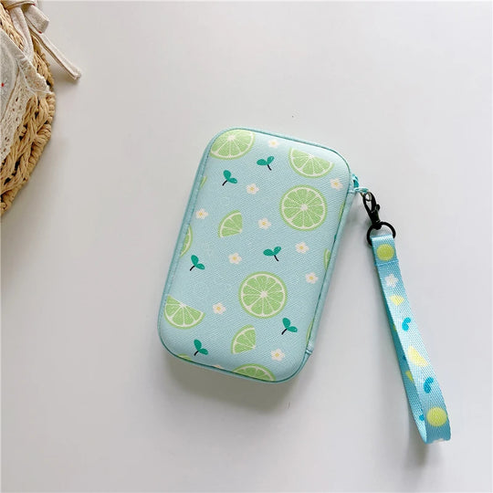 Portable Game Console Carrying Case with Wrist Lanyard