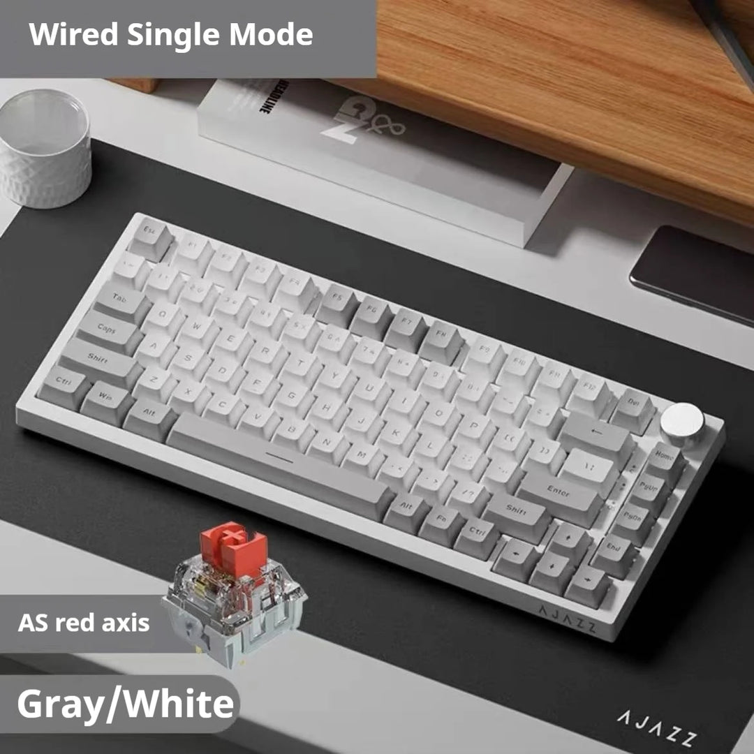 AJAZZ AK820 Wired 75% Hot-Swappable Mechanical Keyboard