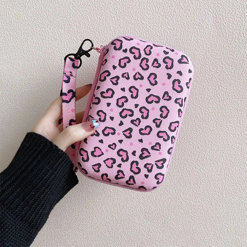 Portable Game Console Carrying Case with Wrist Lanyard