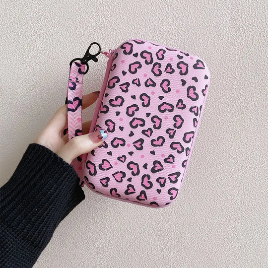 Portable Game Console Carrying Case with Wrist Lanyard