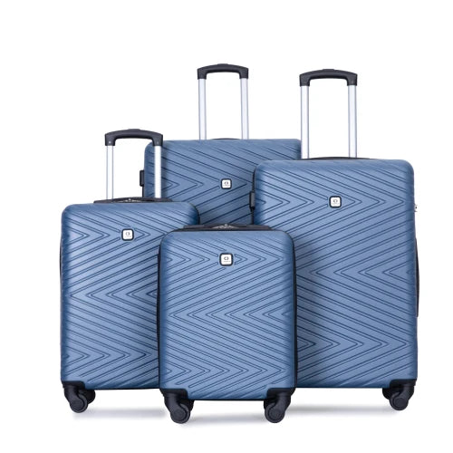 4-Piece ABS Hardside Luggage Set with TSA Lock &amp; Spinner Wheels