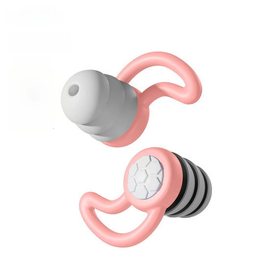 Silicone Noise Filtering Earplugs for Sleep &amp; Swimming