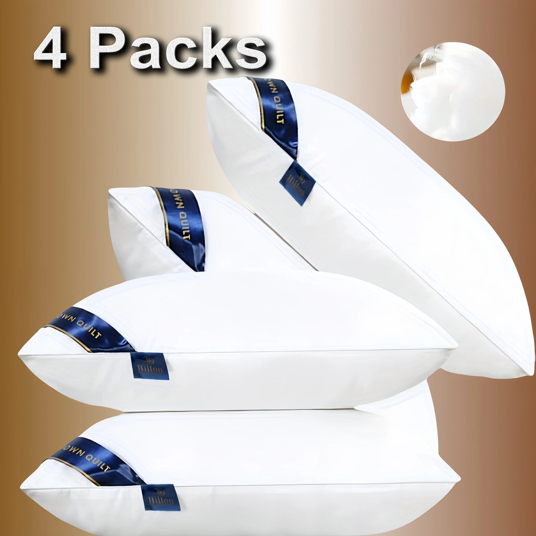 Luxury Memory Foam Bed Pillow – 100% Cotton Cover