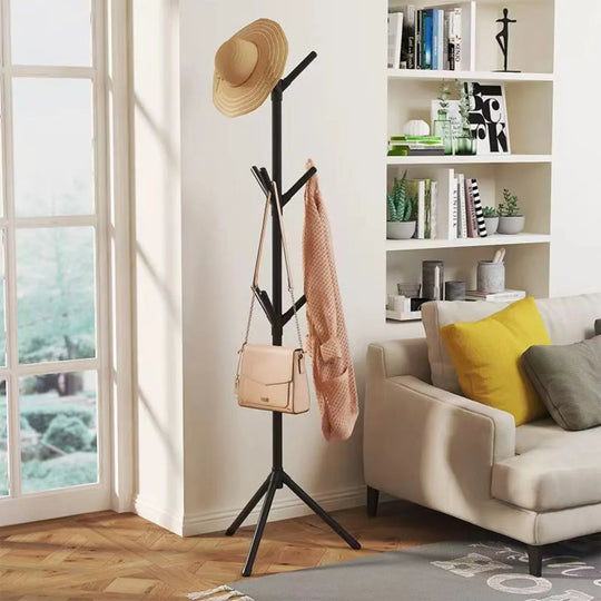 Modern Freestanding Coat Rack with 9 Hooks