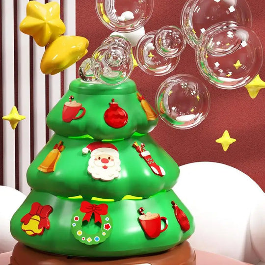 Christmas Tree Music Box &amp; Bubble Machine