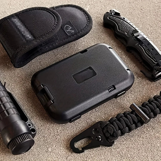 RFID Blocking Aluminum Wallet with Money Clip
