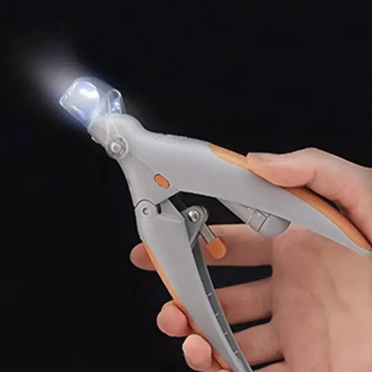 LED Pet Nail Clipper with Safety Light for Dogs &amp; Cats